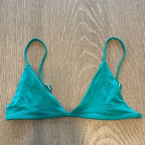 Toast Swim Triangle Bikini Top Small